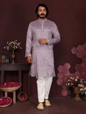 Indien Pure Coton Kurta Pyjama