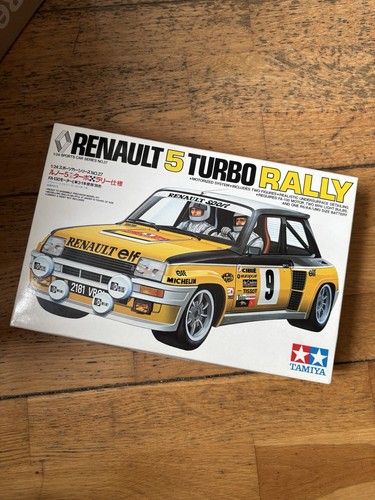 Maquette renault turbo rally - renault, 5