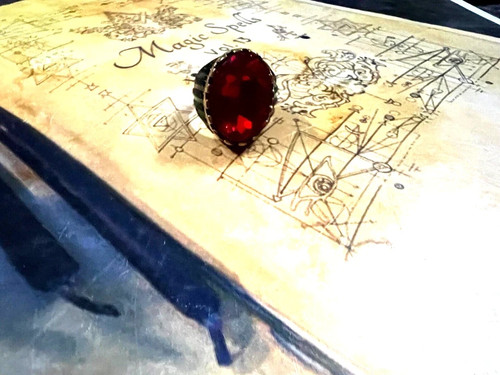 Bague tête lion - tête, de