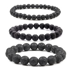 Bracelet Pierre de Lave