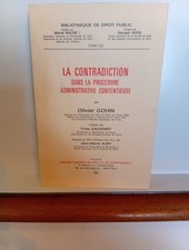 Livre Droit La Contradiction