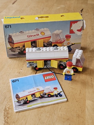 Lego legoland 671 shell camion - 671,