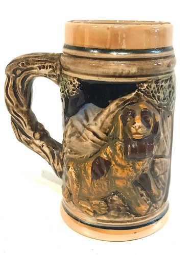 Ancienne chope bière decor - de,