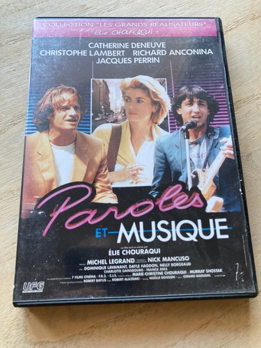 Paroles musique dvd - musique,
