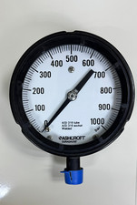 Manomètre Ashcroft - type cadran 1000 bars, manomètre industriel haute pression