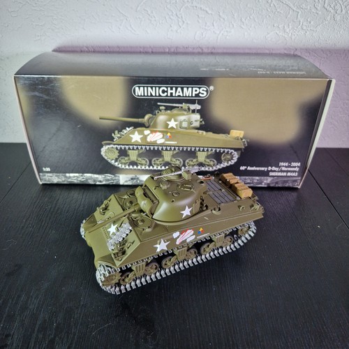 Minichamps char tank sherman - -,