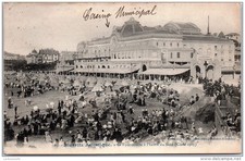 64 BIARRITZ - la anthilliere a� l'heure du bain