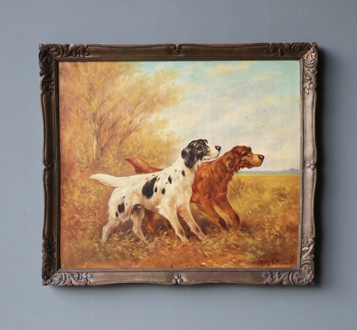 Wide antique oil - wide,