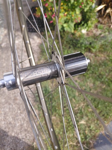 Roue arrière vtt vintage - vtt,
