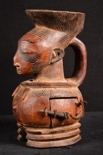Figurine contenant de - contenant,