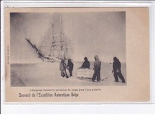 POLAR: crew supplying snow for drinking water - very bo