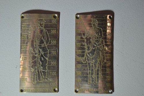Plaque militaire paire - militaire,