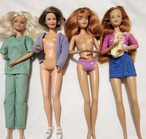 Vintage barbie happy family - happy,