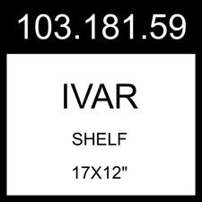 IKEA IVAR Shelf Pine  17x12" 103.181.59