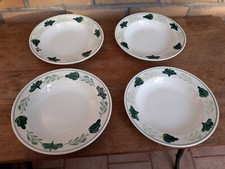 Lot 4 Assiettes creuses Royal Boch Since 1841 Boeronbont Vintage