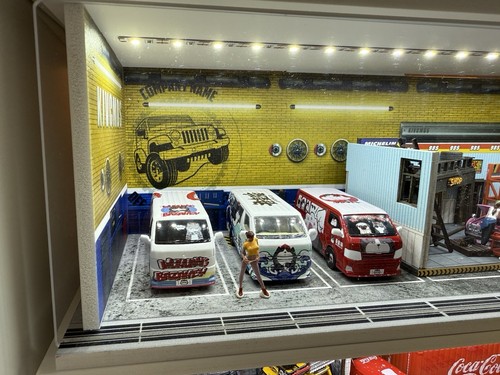 Massdi toyota hiace - massdi, 1/64