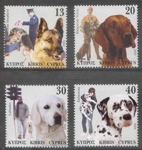 Cyprus 2005 mnh - 2005, dogs*german