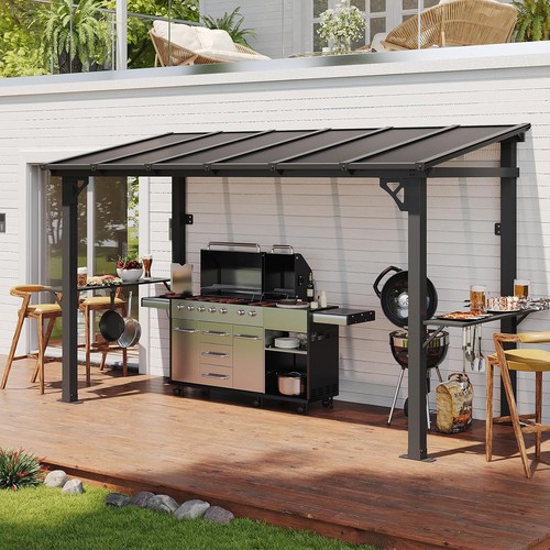 Gazebo sloping steel - 5,