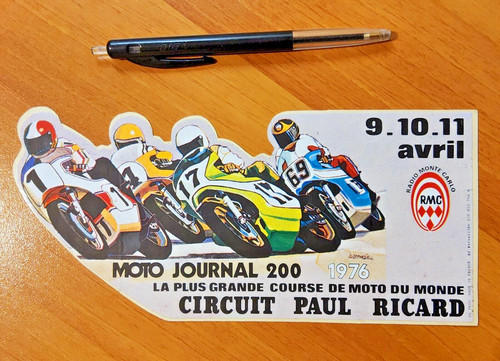 Autocollant ancien grand prix - grand,