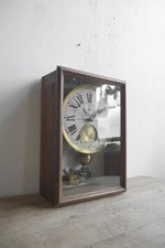 BRILLIE Antique Electrique Wall Clock Object Clock Marble Around 1930s