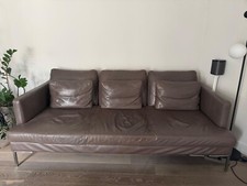 Canapé cuir marron Istra 2 BO Concept