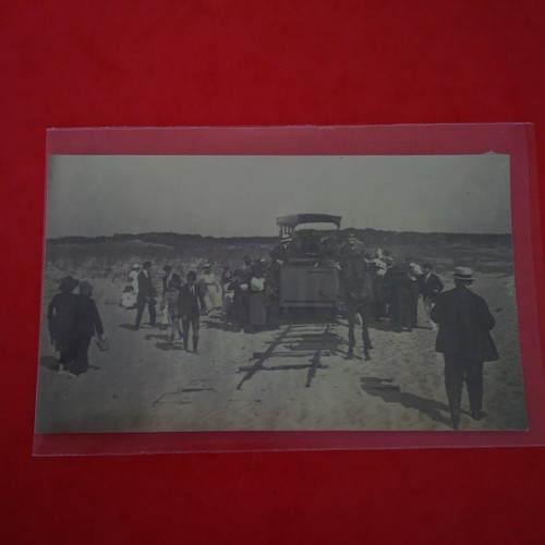 Photo plage train tramway - photo,
