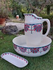 Saint Almond Antique Toilet Service Model Horizon Geometric Shapes