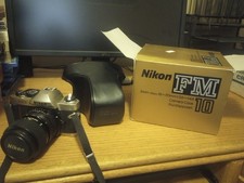 [ MINT / Box ] Nikon FM10 SLR 35mm Film Camera 35-70mm f3.5-4.8 Lens JAPAN 