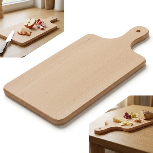 Planche bois poignée - , 43x20cm