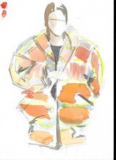 DESSIN DE MODE  AQUARELLE