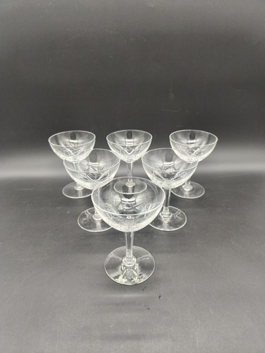 Coupes champagne cristal - 6,