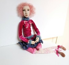 artist doll handmade doll 55 cm in perfect condition
