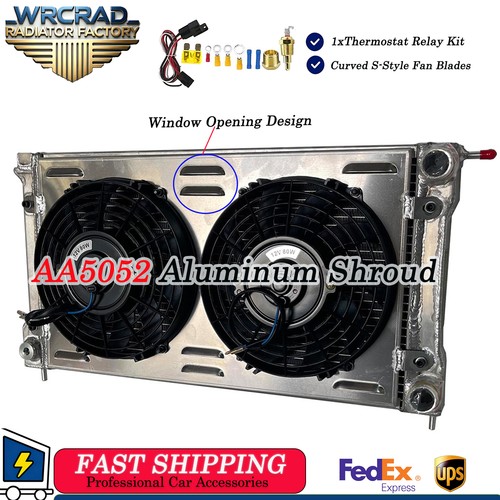 Radiator shroud fan - for, 80-92