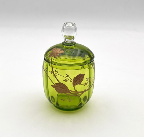 Baccarat green crystal sugar - green,