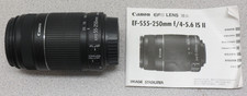 Canon EFS 55-250mm f/4-5.6 IS