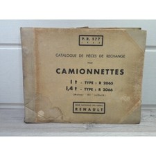 Saviem Goelette R2065 R2066 -1953- catalogue piece detachees PR577 - Renault REN