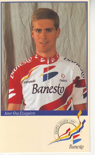 Cyclisme carte cycliste aitor - cycliste,