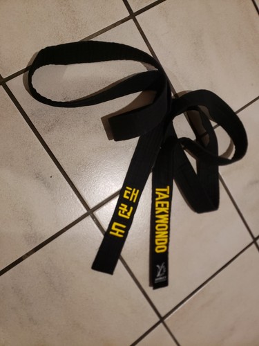 Ceinture noire taekwondo - ceinture,