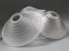 4 COUPELLES TULIPES DE LUSTRE