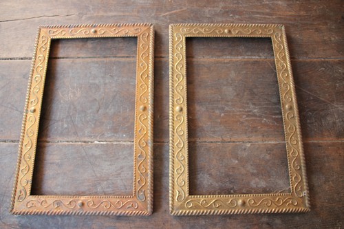Paire cadres bois - en,