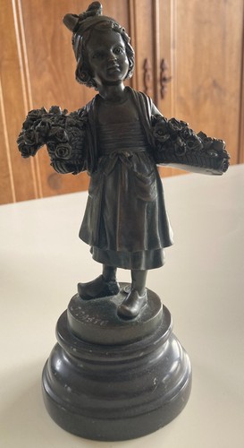 Statuette bronze daste - statuette, j.daste