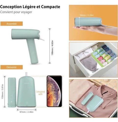 Defroisseur portable pochette - defroisseur,