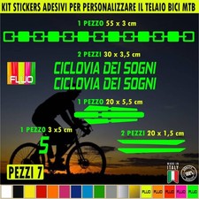 Kit 7 autocollants cadre de