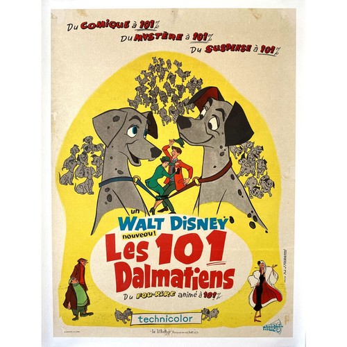 Les 101 dalmatiens affiche - dalmatiens, de
