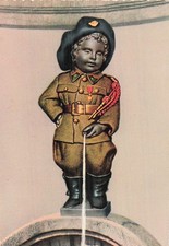 BELGIUM BRUSSELS MANNEKEN ARDENNES HUNTER