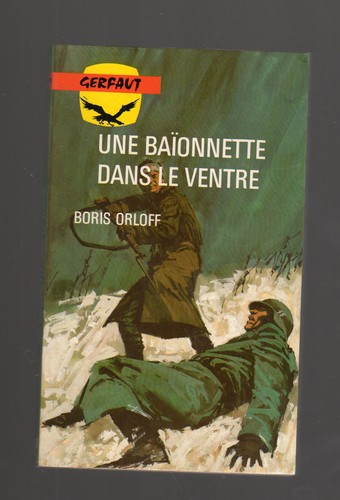 Une baionnette dans ventre - baionnette, le