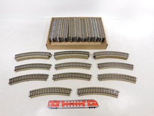 80X Märklin H0 AC Rail M-Gleis 5106 180 Mm Droit 5100 Courbé #ED777-4