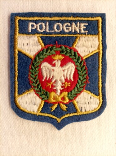 écusson pologne patch wappen - pologne,
