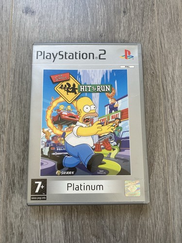 Les simpson hit run ps2 - les, pal
