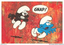 AUXP9-0601-COMICS - THE SMURFS - THE BLACK SMURF